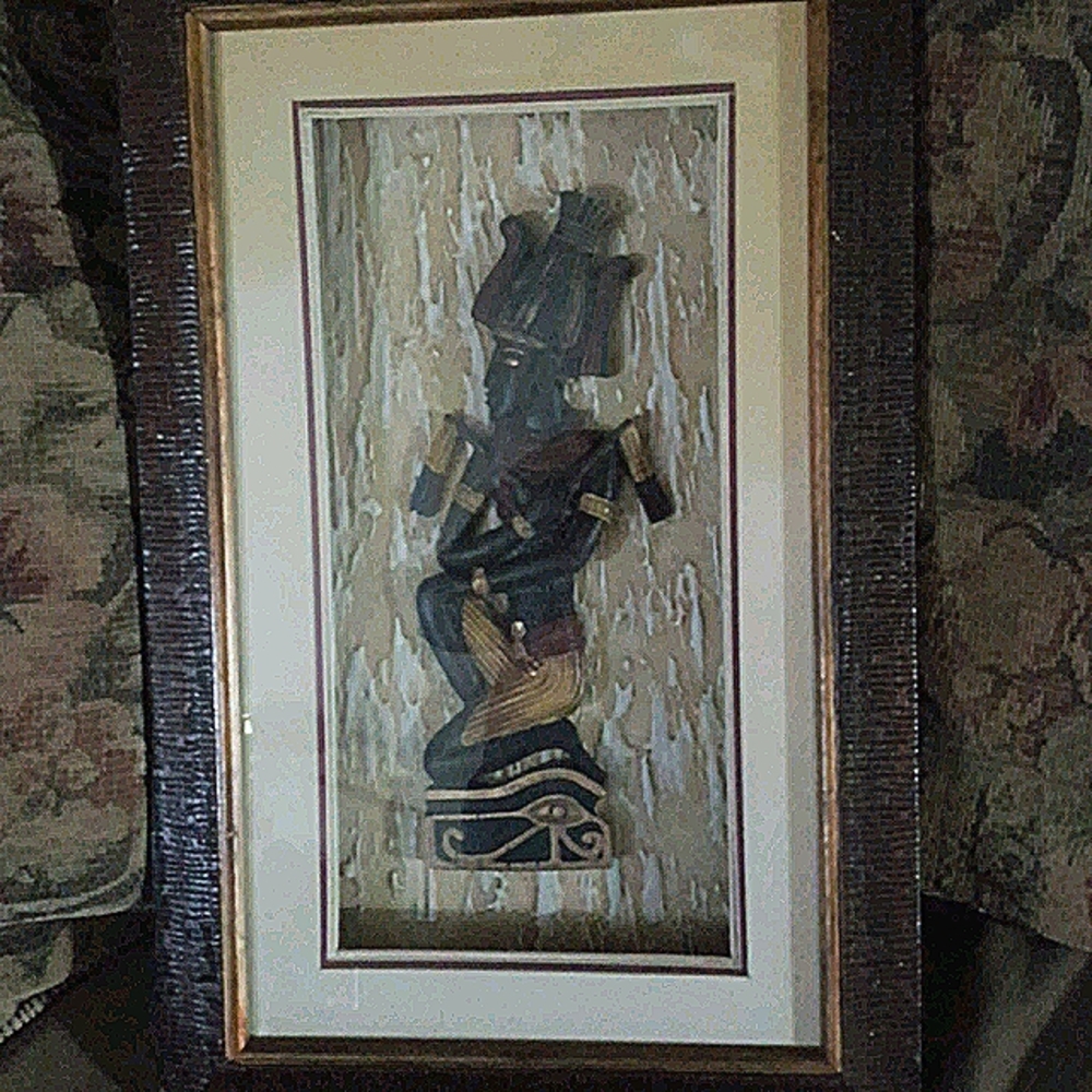 Wall picture and frame